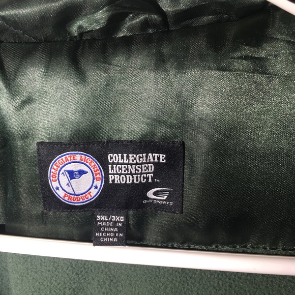 WOMANS 3xl OREGON DUCKS DIAMOND PUFFER WITH HOOD - Picture 7 of 8